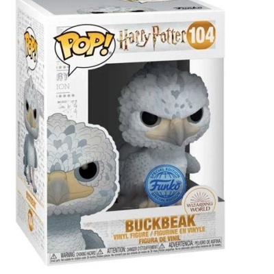 Funko POP Harry Potter - Buckbeak [104] Special Edition SEM STICKER DE FLOCKED