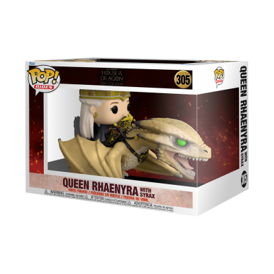 Funko POP Ride Deluxe House of Dragon - Rhaenyra w/ Syrax [305]