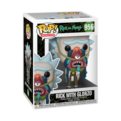 Funko POP Rick & Morty - Rick w/ Glorzo [956]