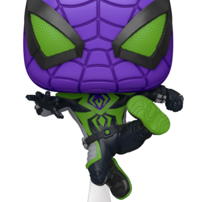 Funko POP Games: Miles Morales - Purple Reign Suit (Metallic)