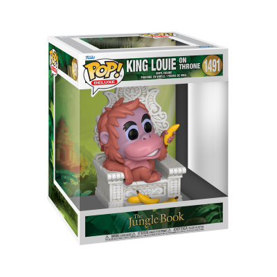 Funko POP Deluxe Disney: Jungle Book - King Louie On Throne [1491]