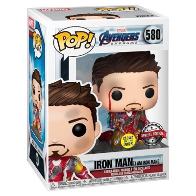 Funko POP Avengers Endgame - I Am Iron Man [580] GITD