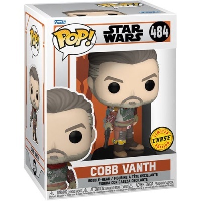Bundle Chase Funko POP Star Wars: Mandalorian - Cobb Vanth ( Comum + Chase)