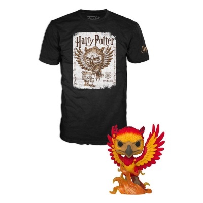 Funko POP & TEE Harry Potter - Fawkes The Phoenix [144] (GITD)  Special Edition Sticker