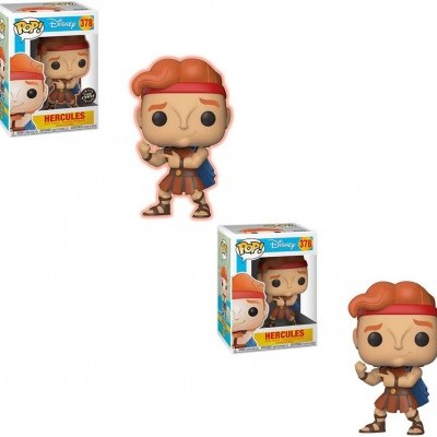 Funko POP Bundle Disney: Hercules [378] ( Comum + Chase) AMBOS DANIFICADOS