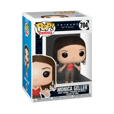 Boneco Funko Pop! Monica Geller Friends número 704 em caixa