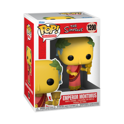Funko POP The Simpsons- Emperor Montimus [1200] CAIXA DANIFICADA