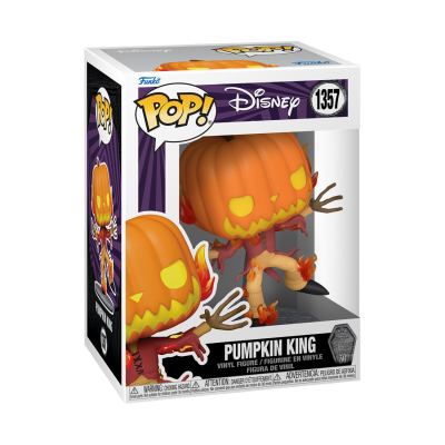 Funko POP Disney: TNBC - Pumpkin King [1357] CAIXA DANIFICADA