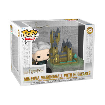 Funko POP Town Harry Potter - Minerva w/Hogwarts [33]