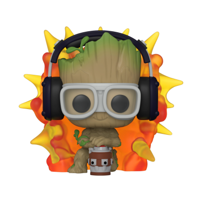 Funko POP Marvel:I am Groot - Groot w/ detonator [1195]