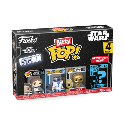 Funko Bitty POP Star Wars: A New Hope - Leia Pk4