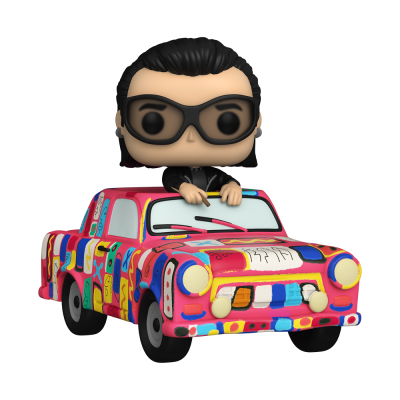 Funko POP Ride U2 - Bono w/ Achtung Baby Car [293]