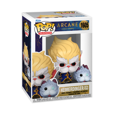 Funko POP Arcane: League of Legends - Heimerdinger with Poro [1605]