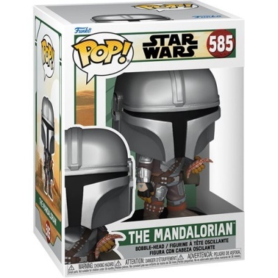 Funko POP Star Wars: The Book of Boba Fett - Mando with Pouch [585]