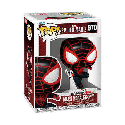 Funko POP Marvel: Spider Man 2 - Miles Morales (Upgraded Suit) [970]