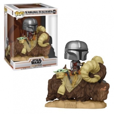 Funko POP Star Wars: The Mandalorian - The Mandalorian & The Child on Bantha [416] [347]
