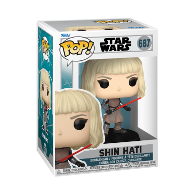 Funko POP Star Wars: Ahsoka - Shin Hati [687] ENTREGA DE RESERVAS PARCIAIS