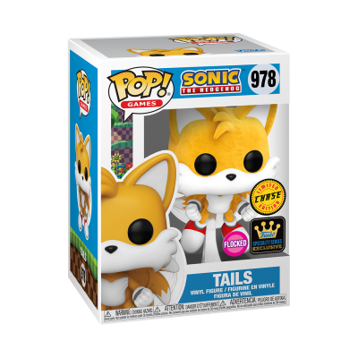 Funko POP Bundle Games: Sonic - Tails (Flying) [Exclusive + Chase]  Specialty Series