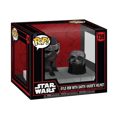 Funko POP Deluxe Star Wars - Kylo Ren with Darth Vader's Helmet [739]