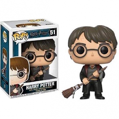 Funko POP Harry Potter - Harry with Firebolt [51] Special Edition ( SEM STICKER)