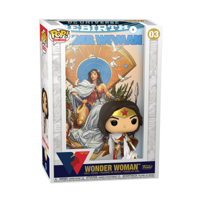 Funko POP Comic Covers: Wonder Woman (Rebirth) On Throne [03]