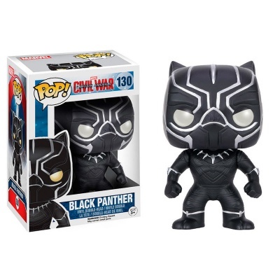 Funko POP Marvel: Captain America Civil War: Black  Panther [130]
