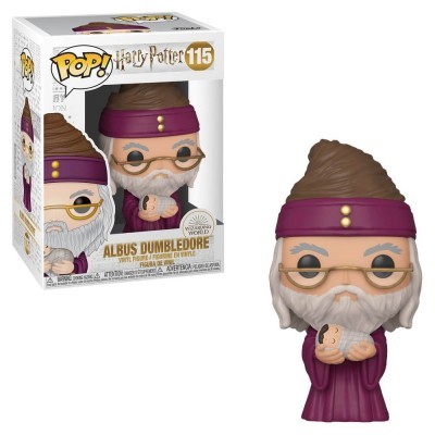 Funko POP Harry Potter - Dumbledore w/ Baby Harry [115]