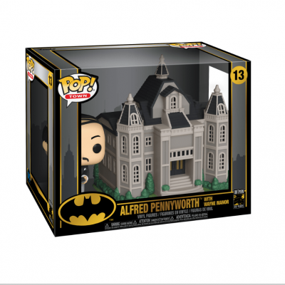 Funko POP Town Batman - Alfred Pennyworth with Wayne Manor [13]