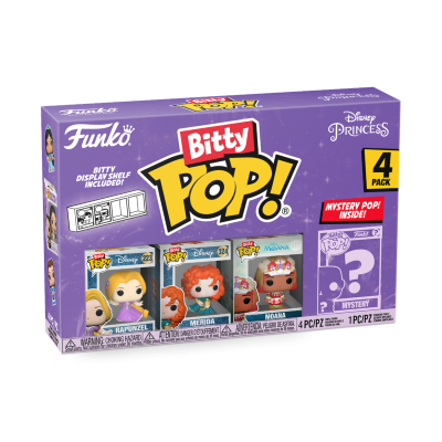 Funko Bitty POP Disney - Rapunzel Pk4