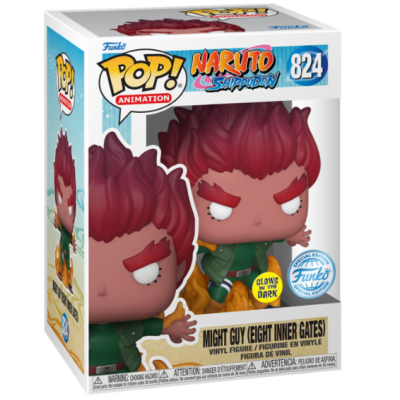 Funko POP Naruto - Might Guy (eight inner gates) [824] GITD Special Edition