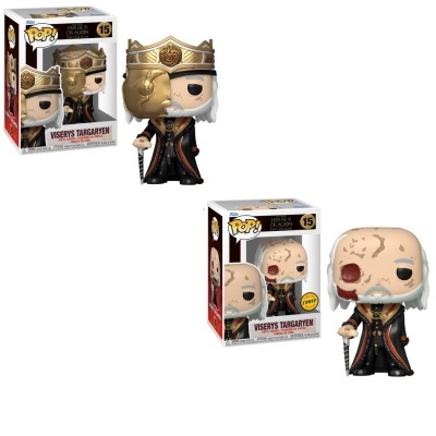 Bundle Chase Funko POP House of Dragon - Viserys Targaryen [COMUM + CHASE]