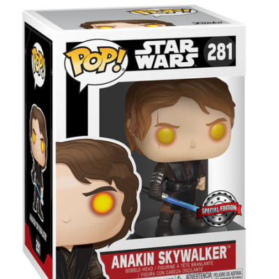 Funko POP Star Wars - Dark Side Anakin [281] Special Edition (SEM STICKER)