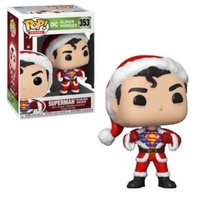 Funko POP Heroes: DC Holiday - Superman w/ Sweater [353]