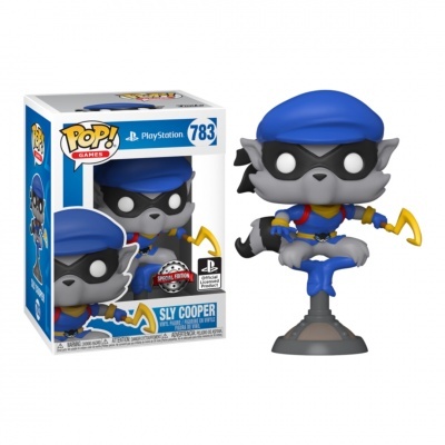 Funko POP Sly Cooper - Sly Cooper [783] Special Edition Sticker