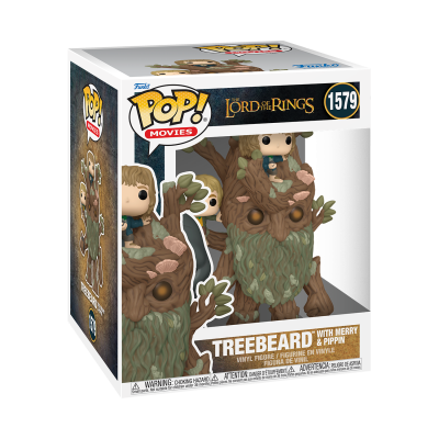 Funko Super POP Lord of Rings -  Treebeard w/Merry & Pippin [1579]