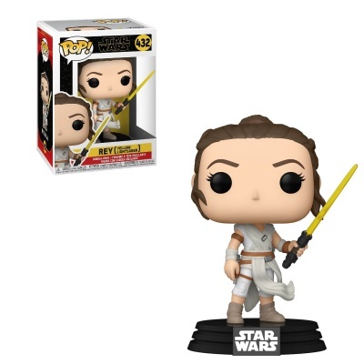 Funko POP Star Wars: The Rise of Skywalker - Rey w/ Yellow Saber [432]