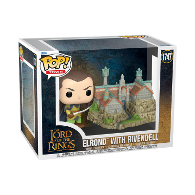 Funko POP Town Lord Of Rings - Elrond with Rivendell [1747]
