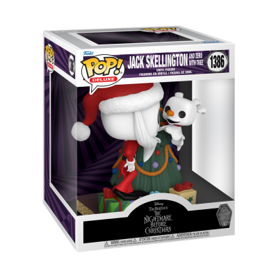 Funko POP Deluxe Disney: TNBC - Jack & Zero w/Tree [1386] APENAS PARA RESERVAS