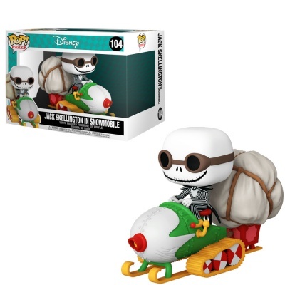 Funko POP Ride Super Deluxe: TNBC- Jack & Snowmobile [104]