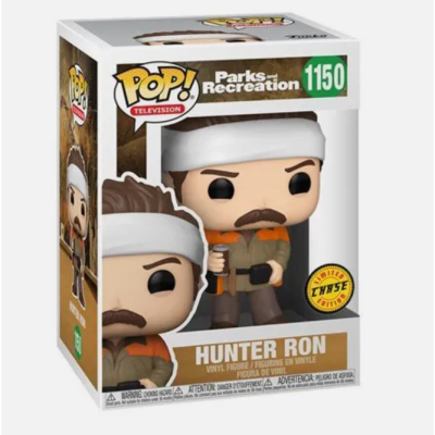 Bundle Chase Funko POP Parks And Recreation - Hunter Ron (Comum + Chase)