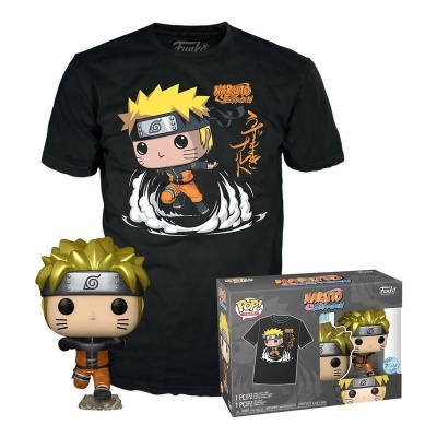 Funko POP & TEE Naruto - Naruto Running [727] Special Edition (Metallic)