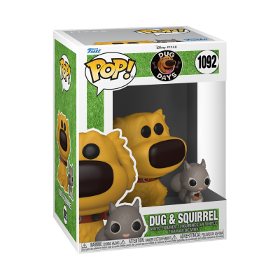 Funko POP Disney: Dug Days - Dug w/Squirrel [1092]