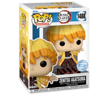 Funko POP Demon Slayer - Zenitsu (Kneeling) [1488] Special Edition