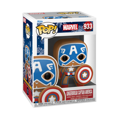 Funko POP Marvel: Holiday - Captain America [933]