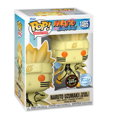 FUNKO POP Bundle Chase Naruto - Naruto Uzumaki (Kurama Link Mode) [1465] Special Edition Exclusivo Geek Planet