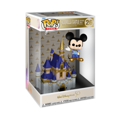 Funko POP Town Disney: WDW50 - Castle & Mickey [26]