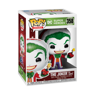 Funko POP Heroes: DC Holiday - Santa Joker [358]