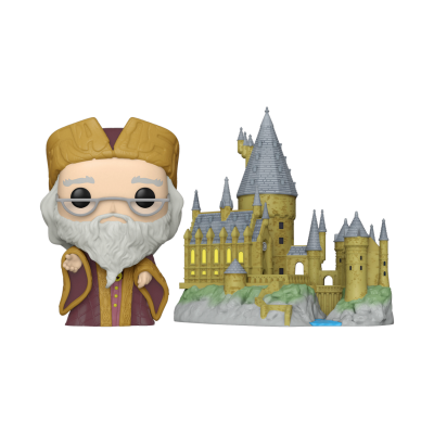 Funko POP Town Harry Potter - Dumbledore w/Hogwarts [27]