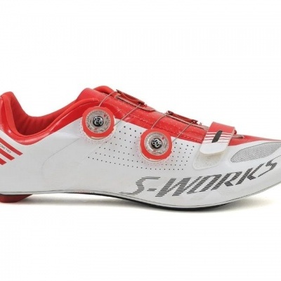 Sapatos Estrada S-Works Branco / Vermelho 44