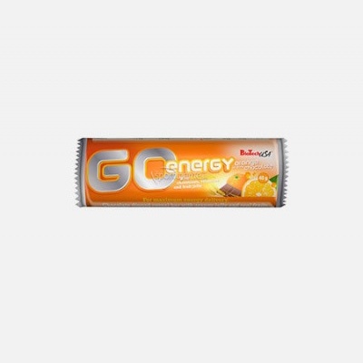 Barra Go Energy Laranja-Chocolate Negro  40g